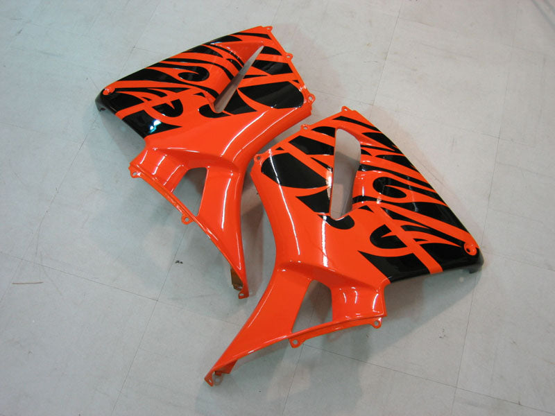 Carene 2005-2006 Honda CBR 600 RR Orange &amp; Black Tribal Honda Generic