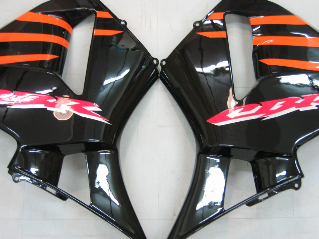 Carene 2005-2006 Honda CBR 600 RR Arancione &amp; Nero CBR Honda Racing Generico