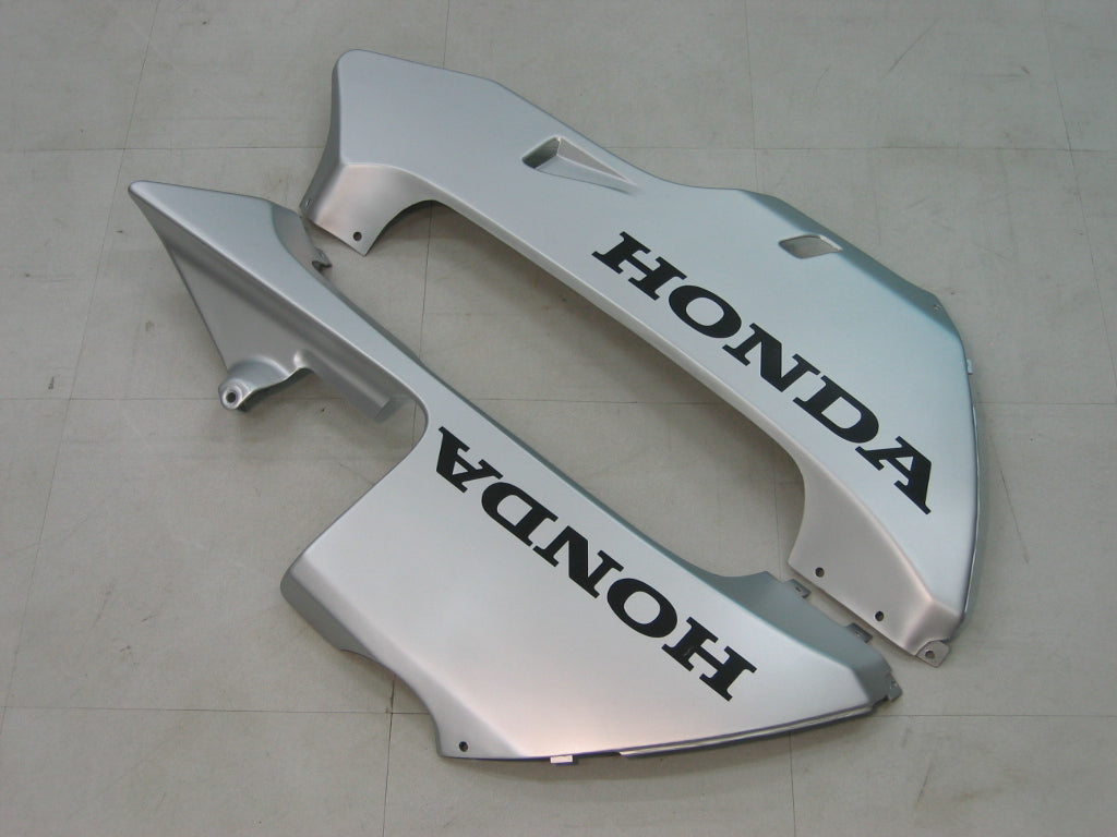 Amotopart 2005-2006 Honda CBR600 Cladding Black & Sliver Kit