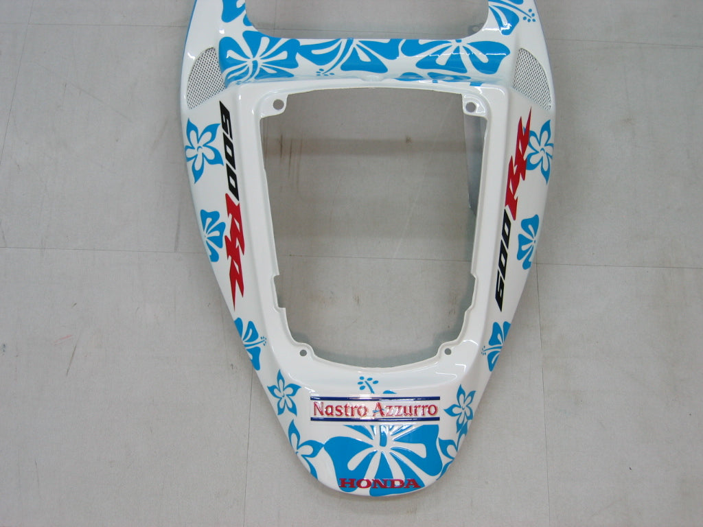 Carene 2005-2006 Honda CBR 600 RR Multicolore Azzurro Floreale Racing Generico