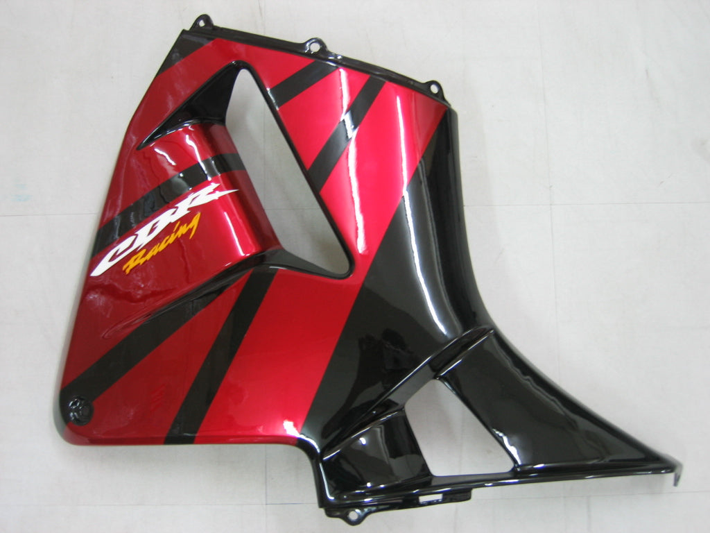 Carene 2005-2006 Honda CBR 600 RR Nero Rosso Argento CBR Racing Generico