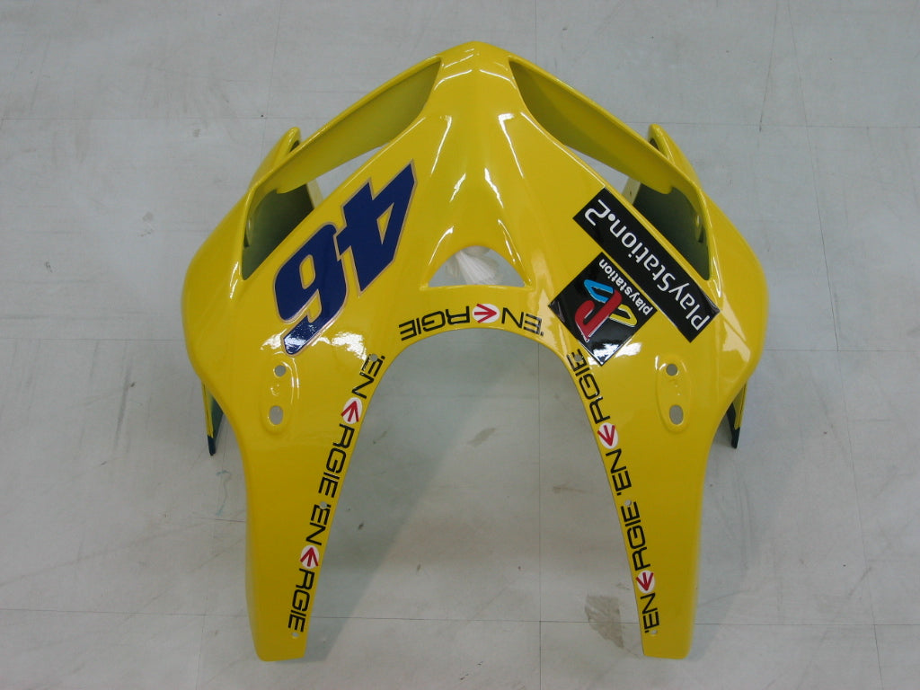 Carene 2005-2006 Honda CBR 600 RR Giallo No.46 Azzurro Racing Generico