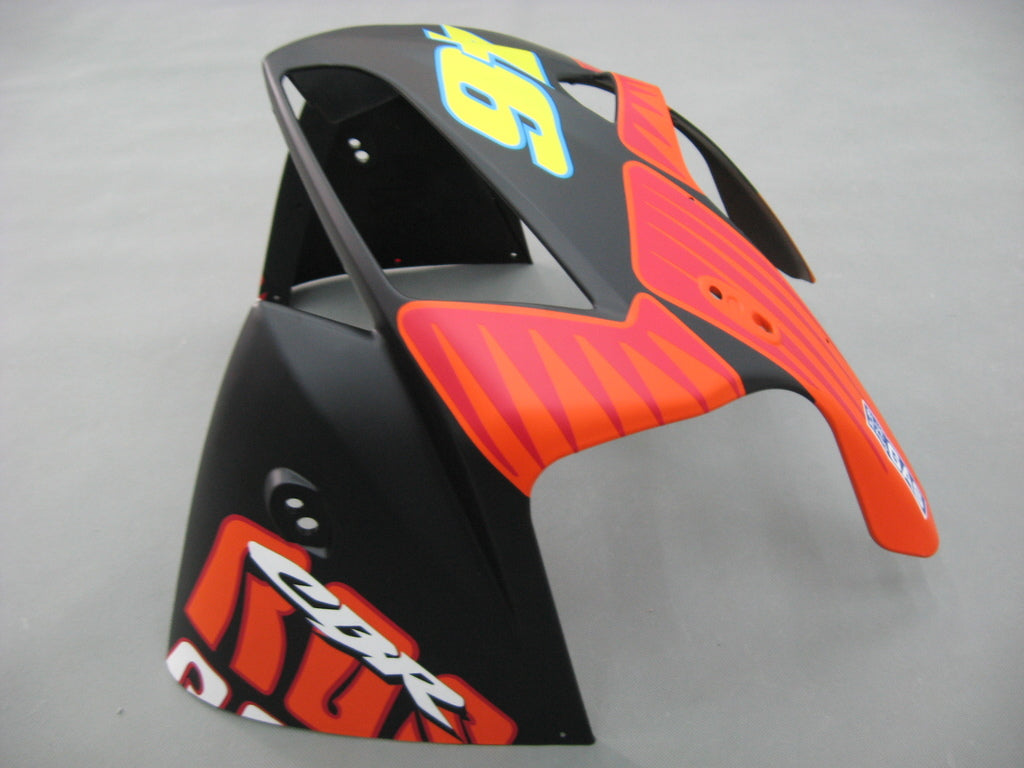 Carene 2005-2006 Honda CBR 600 RR Nero Opaco Valentino Rossi Generico