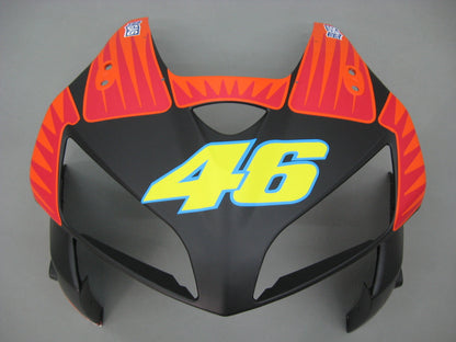 Carene 2005-2006 Honda CBR 600 RR Nero Opaco Valentino Rossi Generico