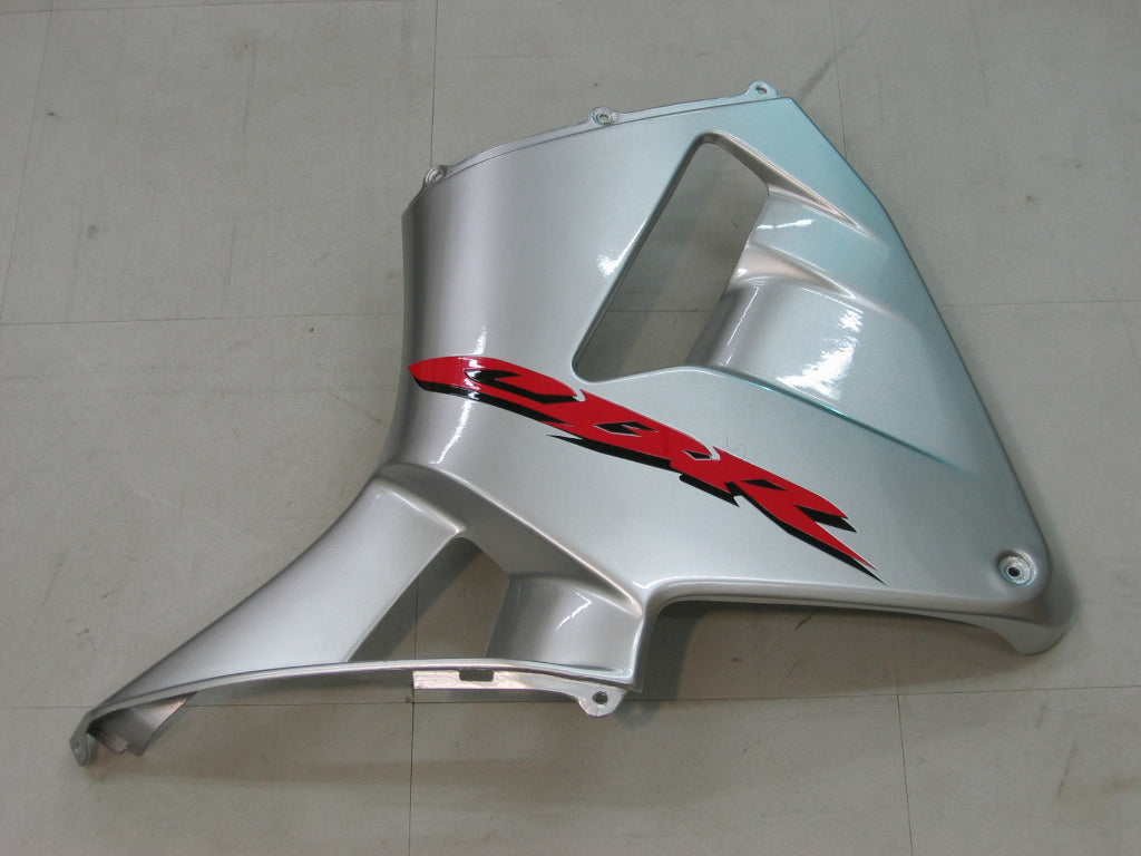 Carene 2005-2006 Honda CBR 600 RR Silver &amp; Black CBR Racing Generico