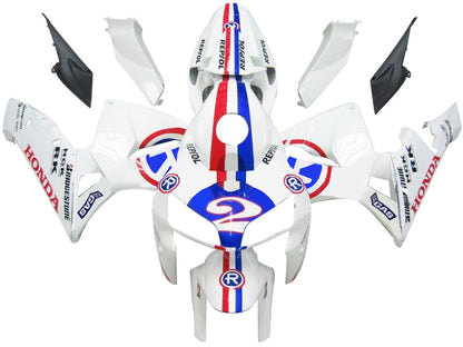 Carene 2005-2006 Honda CBR 600 RR Bianco No.2 Repsol Racing Generico