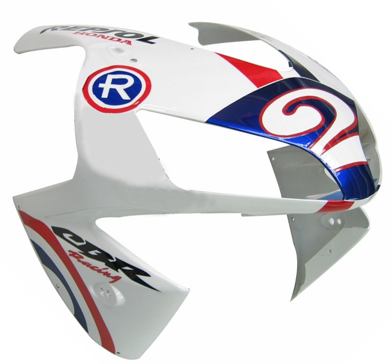 Carene 2005-2006 Honda CBR 600 RR Bianco No.2 Repsol Racing Generico