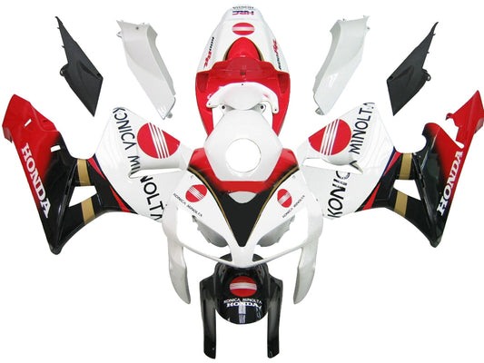 Carene 2005-2006 Honda CBR 600 RR Rosso Bianco Nero Konica Racing Generico