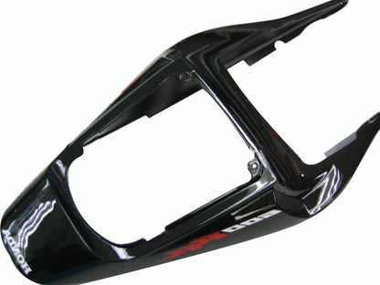 Carene 2005-2006 Honda CBR 600 RR Black &amp; Red Flame CBR Racing Generico