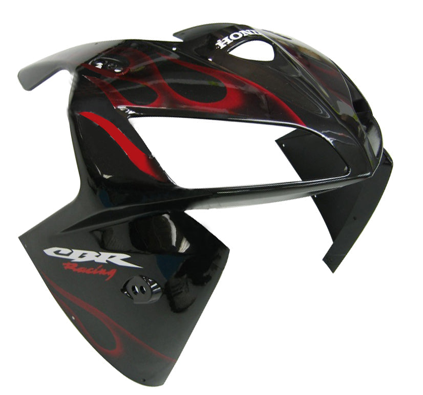 Carene 2005-2006 Honda CBR 600 RR Black &amp; Red Flame CBR Racing Generico