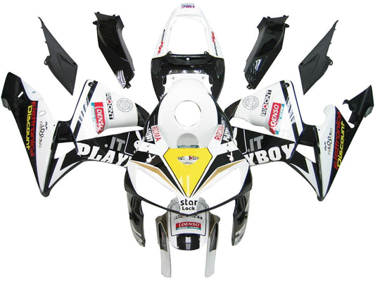 Carene 2005-2006 Honda CBR 600 RR Black &amp; White Playboy Generico