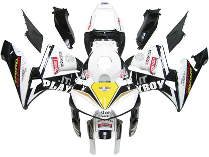 Carene 2005-2006 Honda CBR 600 RR Black &amp; White Playboy Racing Generico