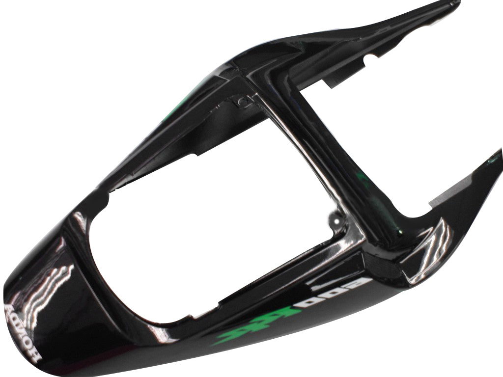 Carene Honda CBR 600 RR Black &amp; Green Flame Racing (2005-2006) Generic