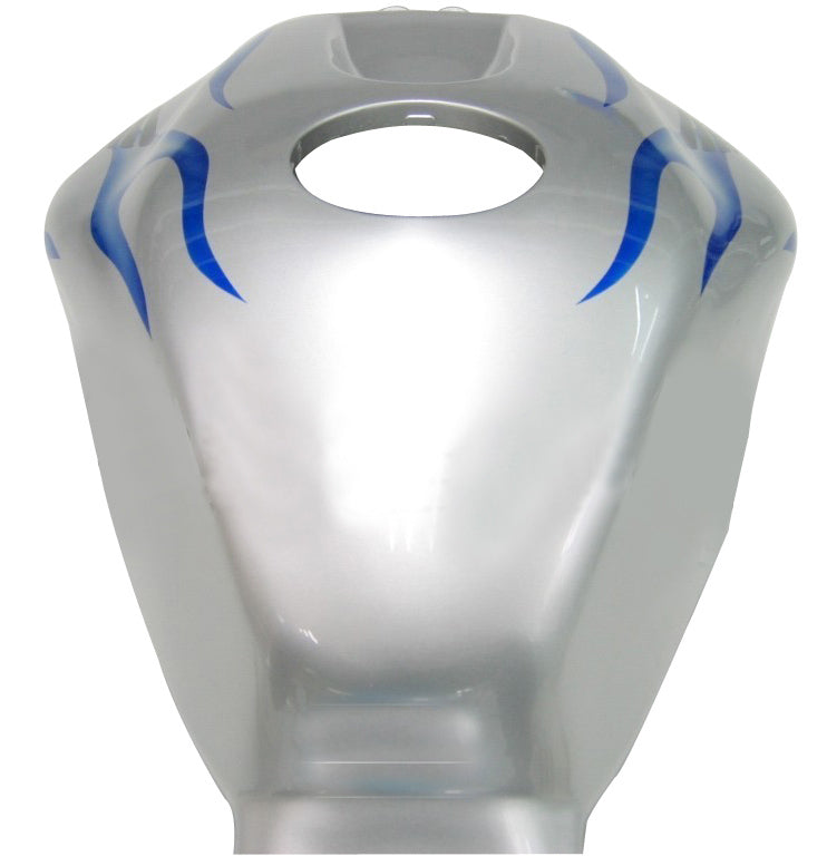 Carene 2005-2006 Honda CBR 600 RR Silver &amp; Blue Flame Generico