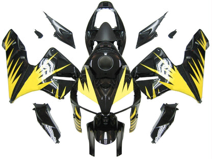 Carene 2005-2006 Honda CBR 600 RR Nero &amp; Giallo Tribal Generic