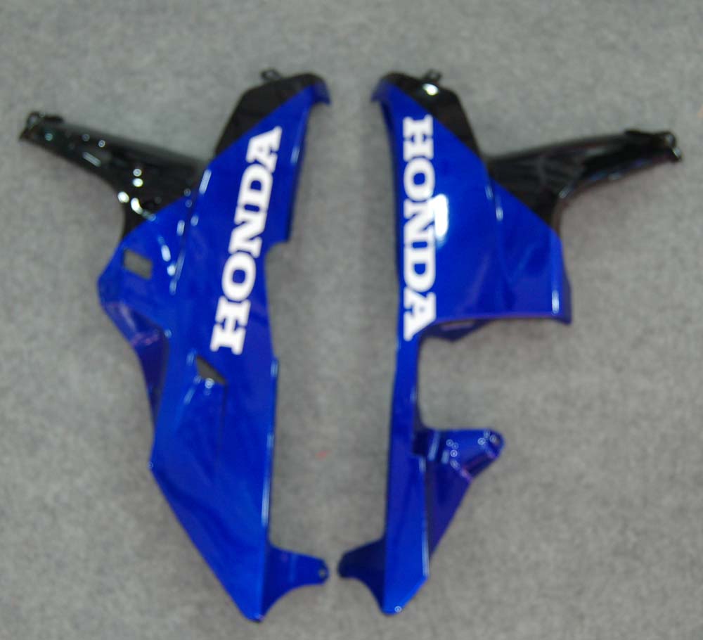 Carene 2007-2008 Honda CBR 600 RR Black &amp; Blue Flame Generico