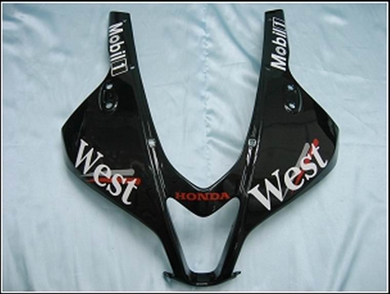 Carene 2007-2008 Honda CBR 600 RR Black West Racing Generico