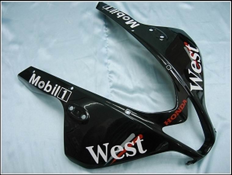 Carene 2007-2008 Honda CBR 600 RR Black West Racing Generico