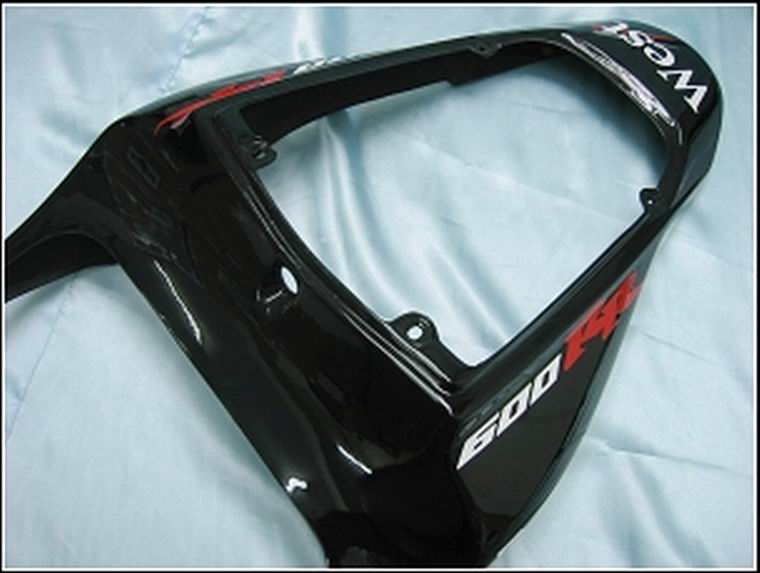 Carene 2007-2008 Honda CBR 600 RR Black West Racing Generico