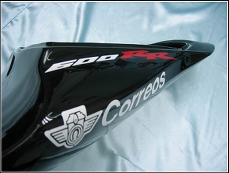 Carene 2007-2008 Honda CBR 600 RR Black West Racing Generico