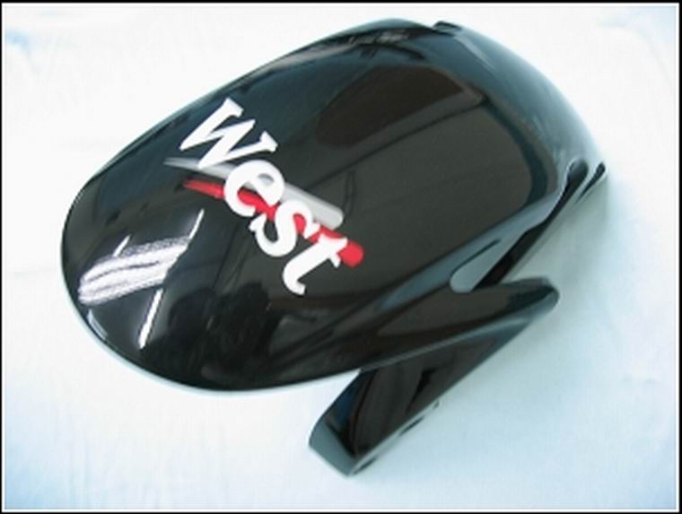 Carene 2007-2008 Honda CBR 600 RR Black West Racing Generico