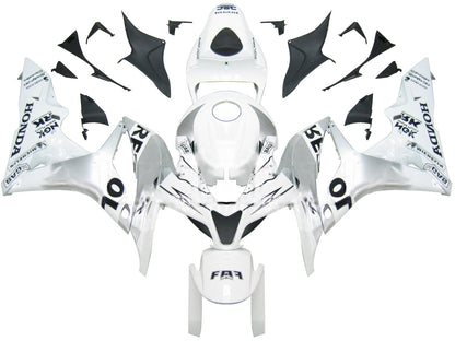 Carene 2007-2008 Honda CBR 600 RR Silver &amp; White Repsol Racing Generico