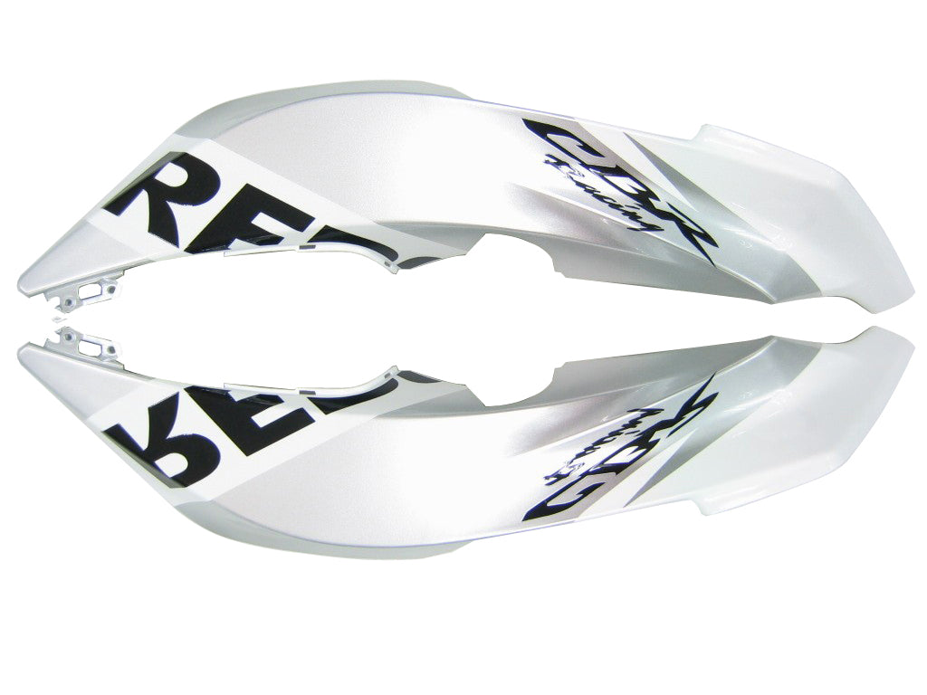 Carene 2007-2008 Honda CBR 600 RR Silver &amp; White Repsol Racing Generico