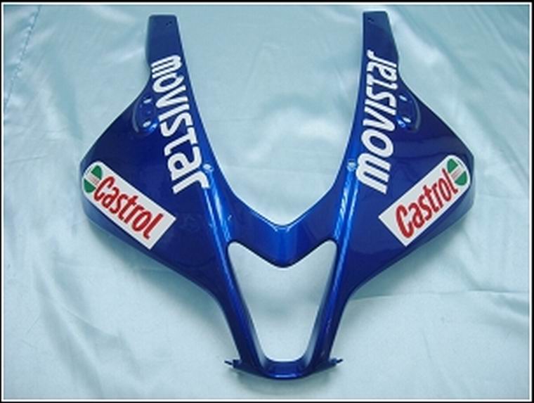 Carene 2007-2008 Honda CBR 600 RR Blu &amp; Verde Movistar Generico