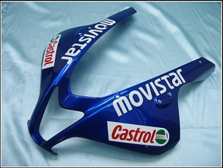 Carene 2007-2008 Honda CBR 600 RR Blu &amp; Verde Movistar Generico