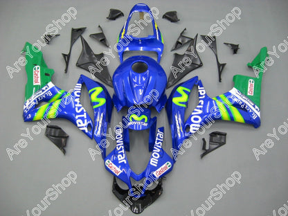 Carene 2007-2008 Honda CBR 600 RR Blu &amp; Verde Movistar Generico