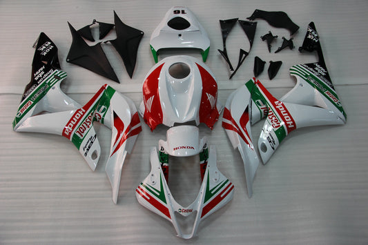 Amotopart 2007-2008 Honda CBR600 Cladding Multi White Kit