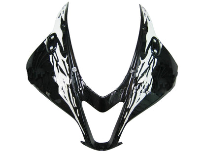 Carene 2009-2012 Honda CBR 600 RR Black &amp; White Tribal Racing Generico