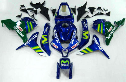 Carene 2009-2012 Honda CBR 600 RR Blu &amp; Verde Movistar Racing Generico