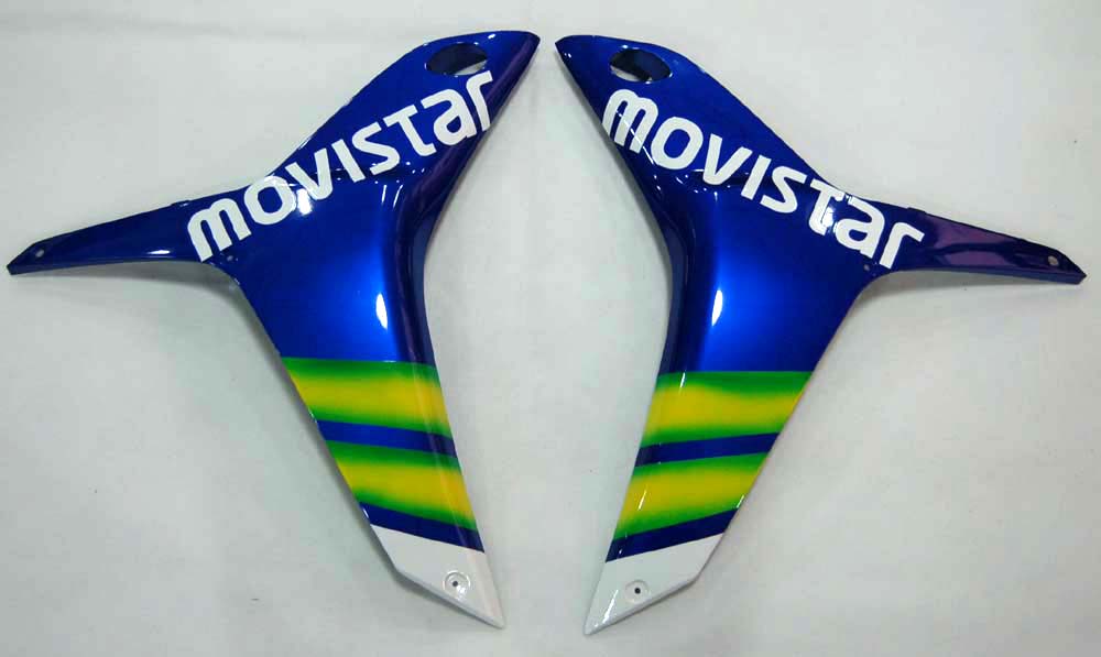 Carene 2009-2012 Honda CBR 600 RR Blu &amp; Verde Movistar Racing Generico