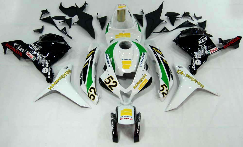 Generic Fit For Honda CBR600RR (2009-2012) Bodywork Fairing ABS Injection Molded Plastics Set 20 Style