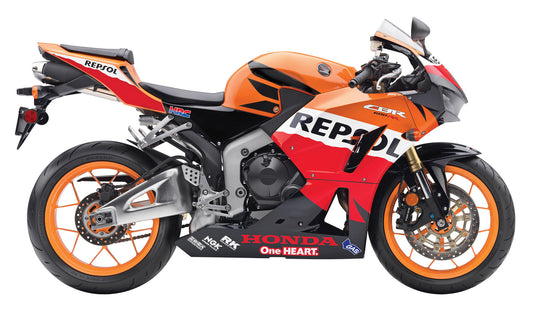 Amotopart 2013-2023 Honda CBR600RR Multi Orange Kit Clodding