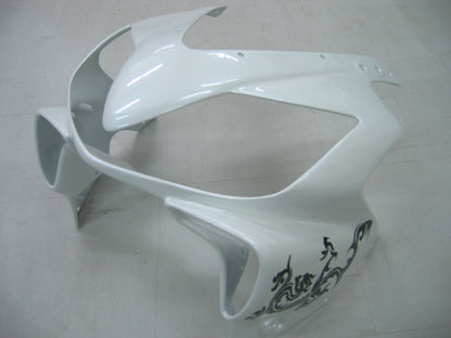 Amotopart Honda 2003-2010 CBR600f4i Cladding White & Black Kit