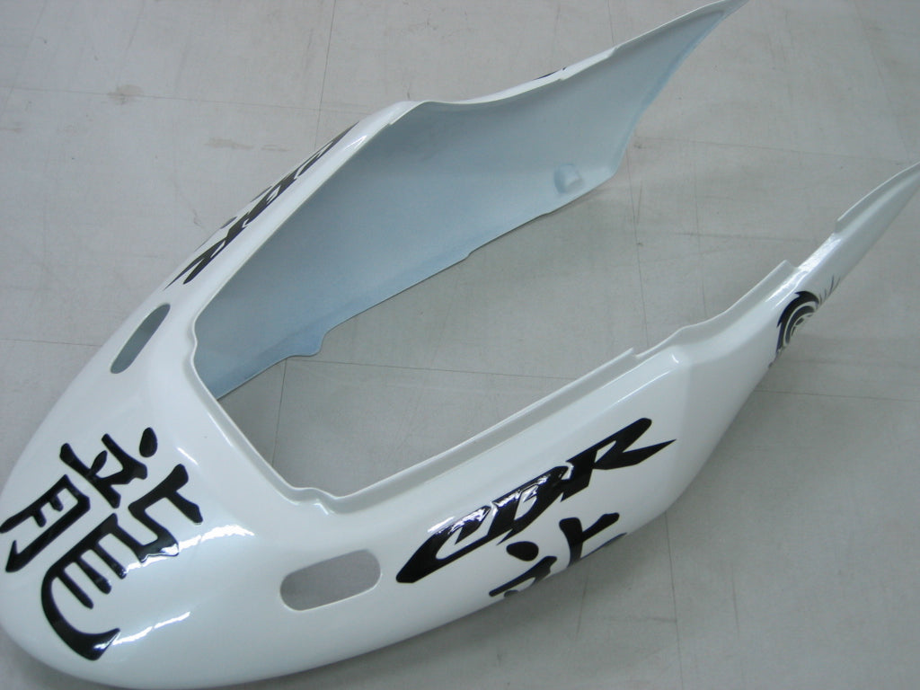 Amotopart Honda 2003-2010 CBR600f4i Cladding White & Black Kit