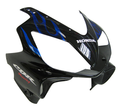 Carene 2001-2003 Honda CBR 600 F4i Black &amp; Blue Flame Racing Generico