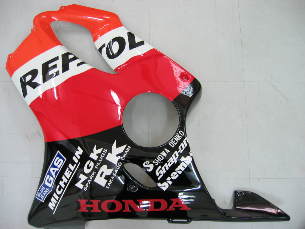 Carene 2001-2003 Honda CBR 600 F4i Nero Repsol Racing Generico