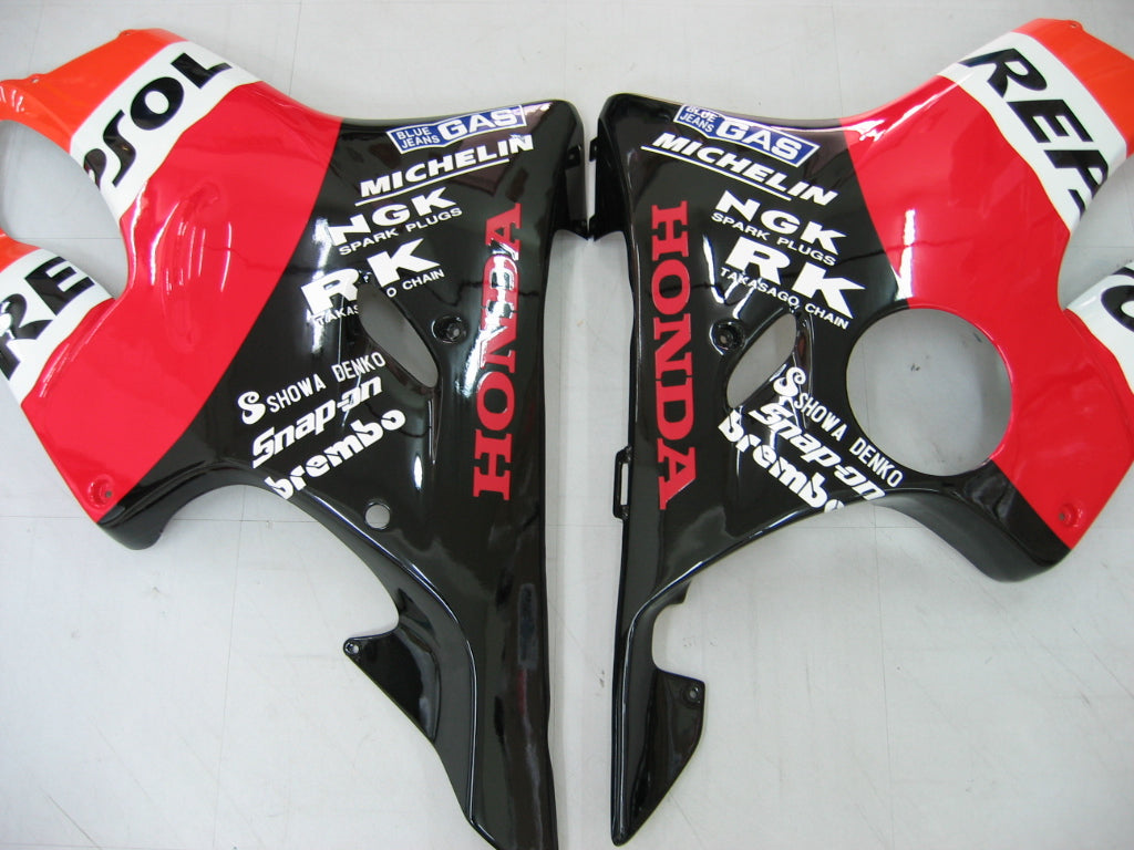 Carene 2001-2003 Honda CBR 600 F4i Nero Repsol Racing Generico