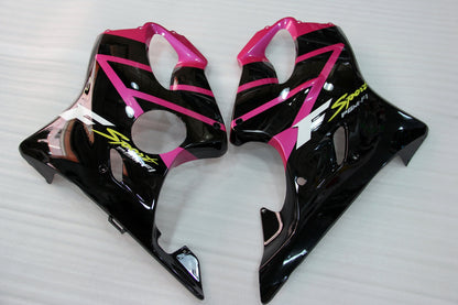 Amotopart 2001-2003 Honda CBR600F4I Cladding Pink & Black Kit