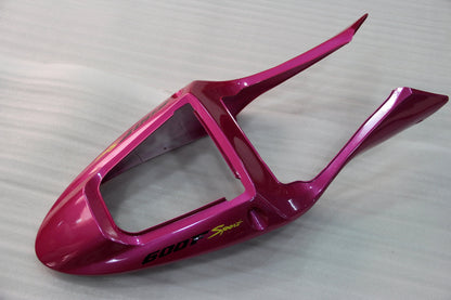 Amotopart 2001-2003 Honda CBR600F4I Cladding Pink & Black Kit