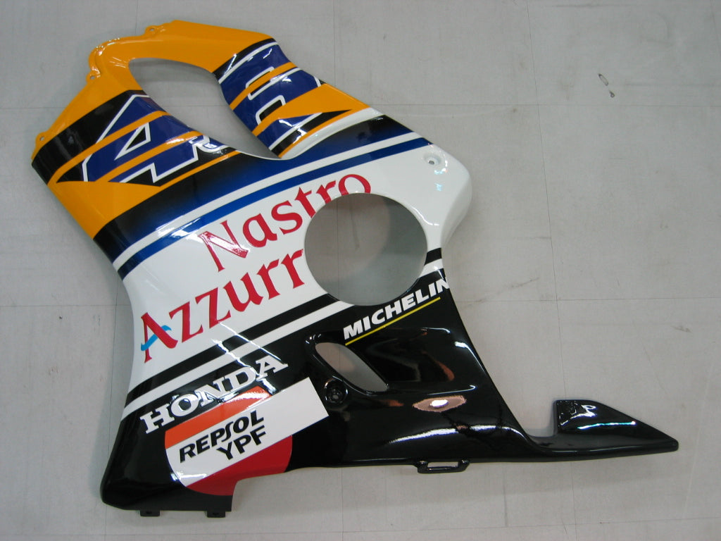 Carene 2001-2003 Honda CBR 600 F4i Giallo No.46 Azzurro Racing Generico