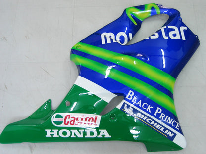 Carene 2001-2003 Honda CBR 600 F4i Blu &amp; Verde Movistar Racing Generico