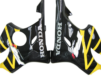 Carene 2004-2007 Honda CBR 600 F4i Giallo &amp; Nero F4i Racing Generico