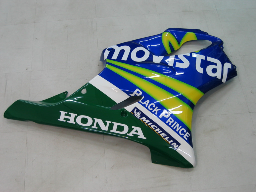 Carene 2004-2007 Honda CBR 600 F4i Blu &amp; Verde Movistar Racing Generico