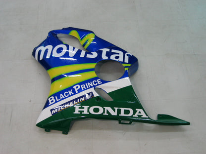 Carene 2004-2007 Honda CBR 600 F4i Blu &amp; Verde Movistar Racing Generico