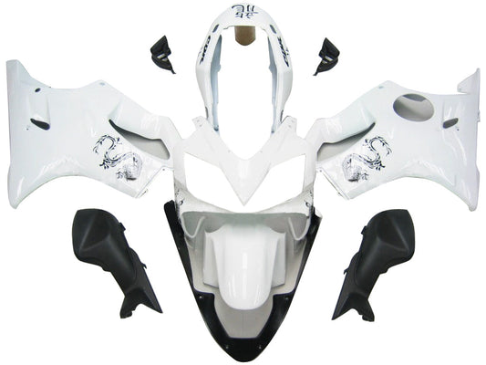 Amotopart 2004-2007 Honda CBR 600 F4i Cladding White Kit