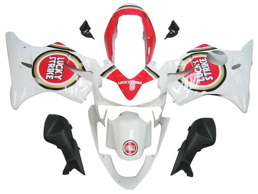 Carene 2004-2007 Honda CBR 600 F4i White &amp; Red Lucky Strike Generic